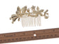 Flower Leaf Bridal Hair Comb