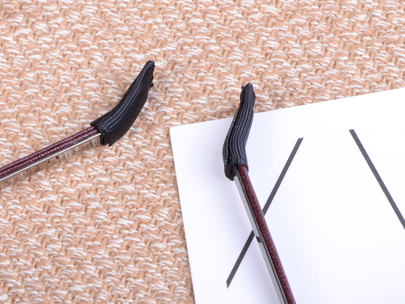 Women Girls Teeth Comb Plastic Black Flower Hairband Headband