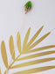 Women's Hat Pin Golden Retro Hollow Out Design Inlaid with Synthetic Emerald stone Stick Pin/Suit Pin for Men/Women