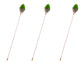 Women's Hat Pin Golden Retro Hollow Out Design Inlaid with Synthetic Emerald stone Stick Pin/Suit Pin for Men/Women