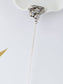 Retro Silver Hat Pin Hollow-out Design Long Stick Pin Vintage Style Fashion Accessories