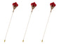 Women's Hat Pin Golden Retro Hollow Out Design Inlaid with Synthetic Emerald stone Stick Pin/Suit Pin for Men/Women