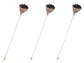 Retro Silver Hat Pin Hollow-out Design Long Stick Pin Vintage Style Fashion Accessories