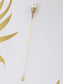 Women's Hat Pin Golden Retro Hollow Out Design Inlaid with Synthetic Emerald stone Stick Pin/Suit Pin for Men/Women
