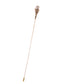 Women's Hat Pin Golden Retro Hollow Out Design Inlaid with Synthetic Emerald stone Stick Pin/Suit Pin for Men/Women