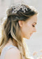 Alilang Flowers Crystal Hair Comb Bridal Hair Pieces Retro Hair Clips Wedding Hair Accessories