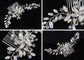 Alilang Flowers Crystal Hair Comb Bridal Hair Pieces Retro Hair Clips Wedding Hair Accessories