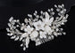 Alilang Flowers Crystal Hair Comb Bridal Hair Pieces Retro Hair Clips Wedding Hair Accessories