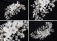 Alilang Flowers Crystal Hair Comb Bridal Hair Pieces Retro Hair Clips Wedding Hair Accessories