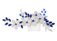 Alilang Flower Hair Comb for Women and Girls Wedding Bridal Crystal Hair Piece Hair Accessories