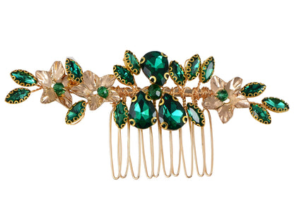 Alilang Bride Wedding Hair Comb Rhinestone Bridal Hair Comb Wedding Headpiece Handmade Hair Accessories