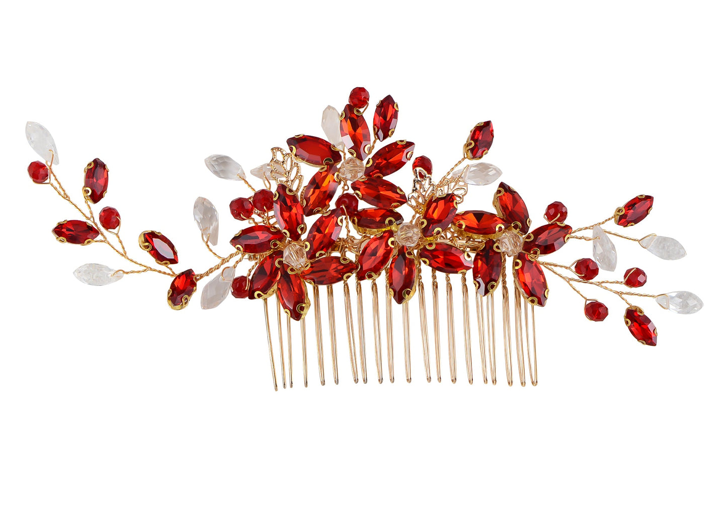 Alilang Bride Wedding Hair Comb Rhinestone Bridal Hair Comb Wedding Headpiece Handmade Hair Accessories