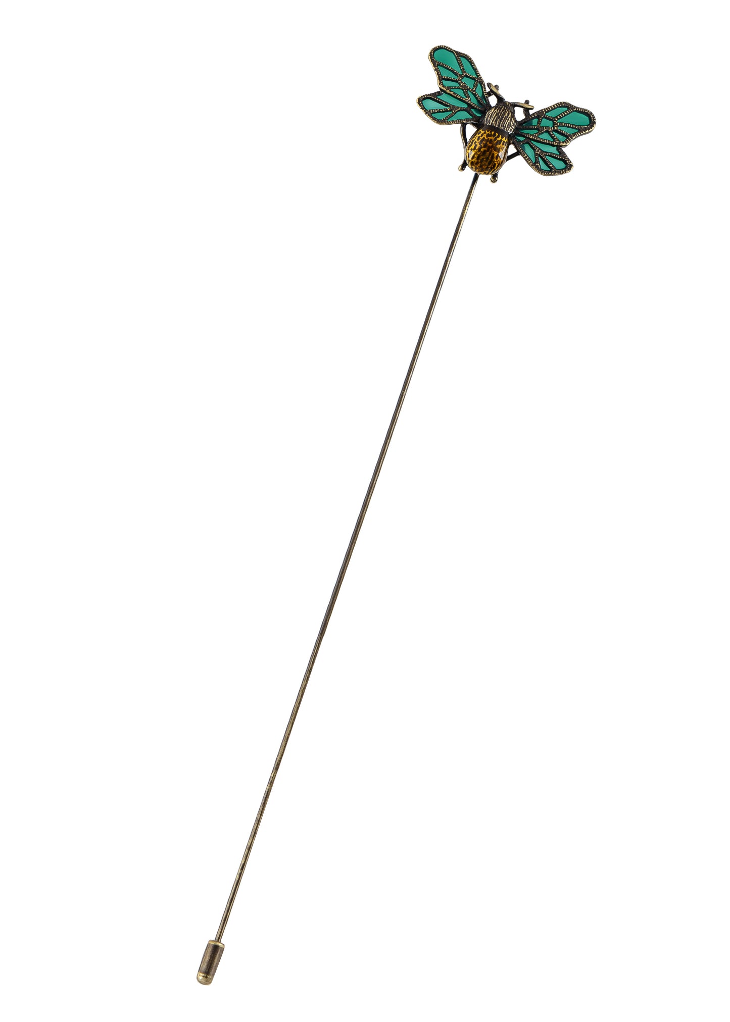 Whimsical Animal and Insect Long Hat Pin 8 inch