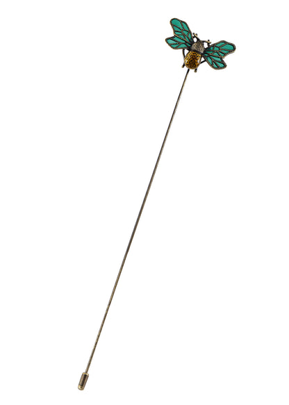 Whimsical Animal and Insect Long Hat Pin 8 inch