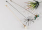 Alilang Women's Flower Crystal Rhinestone Hat Pin - Long Handle Halloween Insect Spider Jewelry Set Starfish Bee Lapel Stick Pack of 2/3/6