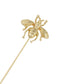 Whimsical Animal and Insect Long Hat Pin 8 inch
