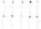 Alilang 5Pcs/ 3Pcs Hat Pin Golden Vintage Style Safety Pins Brooches Suit Tie Hat Scarf Badge set Jewelry Accessories