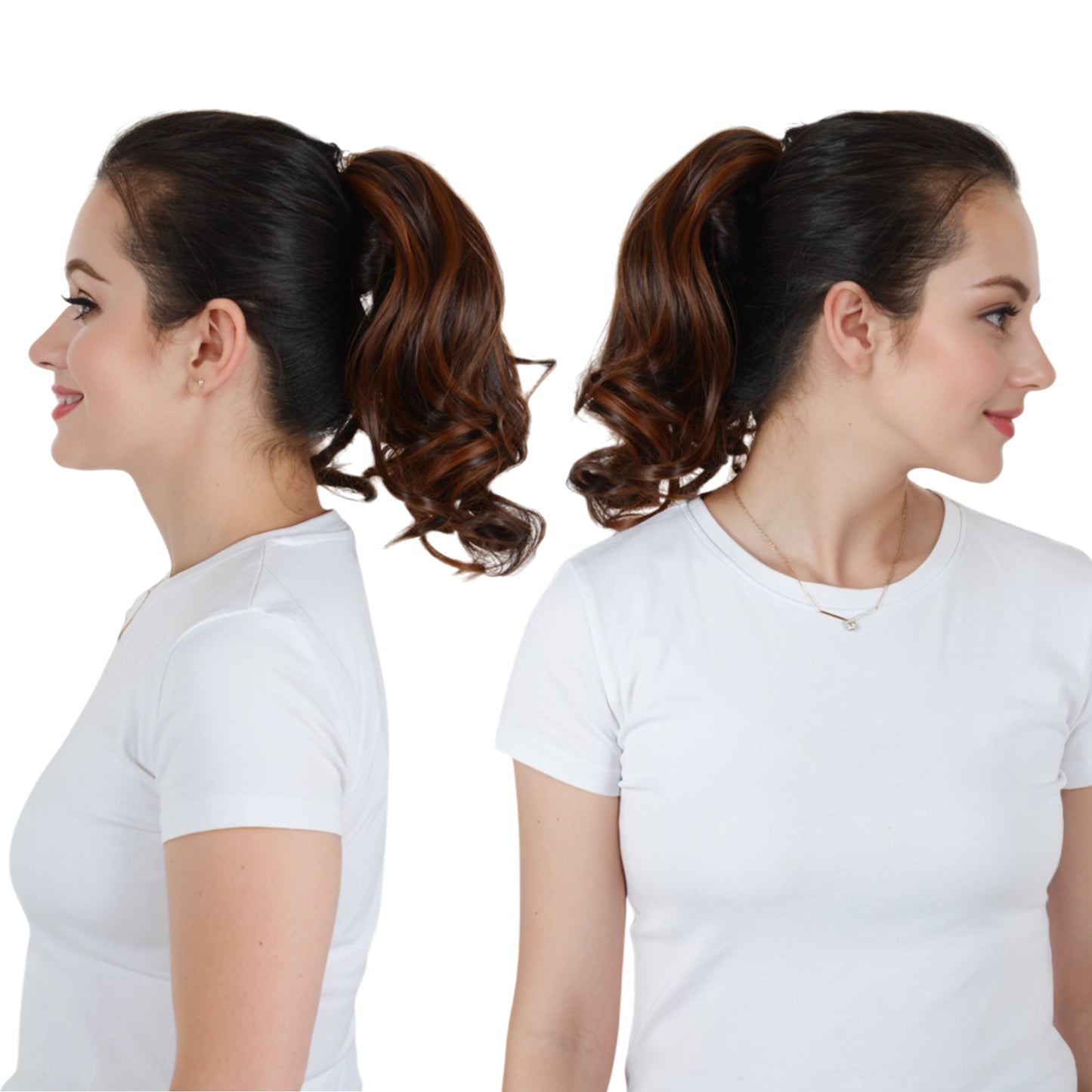 Claw Clip Curly Ponytail Extension 9 Inch Long Curly Wavy Hairpiece  Synthetic Clip-In Ponytail for Women Daily Wear