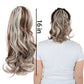 Claw Clip Curly Ponytail Extension 9 Inch Long Curly Wavy Hairpiece  Synthetic Clip-In Ponytail for Women Daily Wear