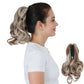 Claw Clip Curly Ponytail Extension 9 Inch Long Curly Wavy Hairpiece  Synthetic Clip-In Ponytail for Women Daily Wear