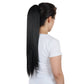 Claw Clip Long Straight Ponytail Extension Natural-Looking Hairpiece 24 Inch