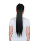 Claw Clip Long Straight Ponytail Extension Natural-Looking Hairpiece 24 Inch