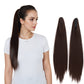 Claw Clip Long Straight Ponytail Extension Natural-Looking Hairpiece 24 Inch