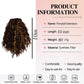 10 Inch Short Curly Drawstring Ponytail Extension for Women Synthetic Clip-In Ponytail Hairpiece for Daily Use
