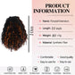 10 Inch Short Curly Drawstring Ponytail Extension for Women Synthetic Clip-In Ponytail Hairpiece for Daily Use