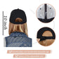 Adjustable Short Hair Wig Baseball Cap for Women with Natural Looking 10 Inch Bob Hairpiece for Outdoor and Daily Wear