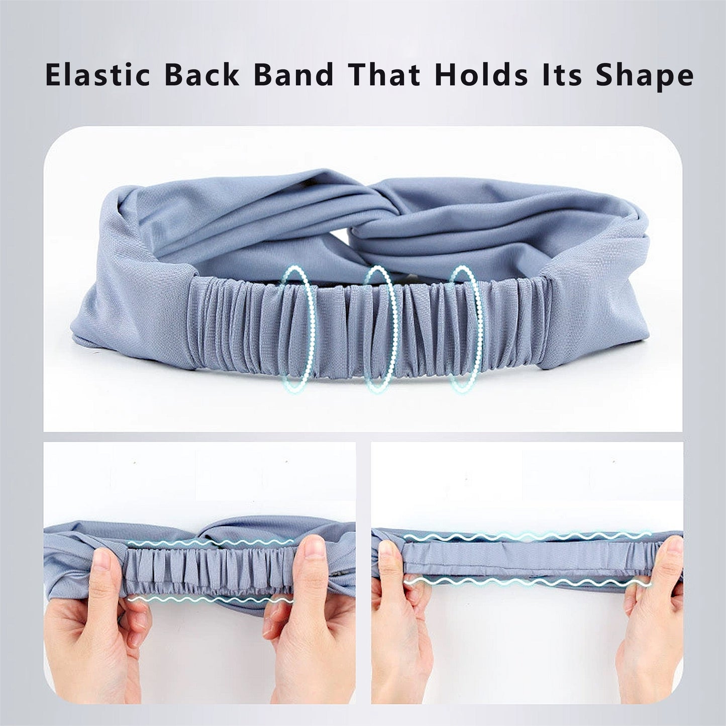Fashion Sports Headbands Moisture-Wicking Quick-Dry for Sports Yoga Workouts Running Unisex