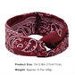 Fashion Paisley Headbands Boho Style Moisture-Wicking Quick-Dry Elastic Sweat Hairband