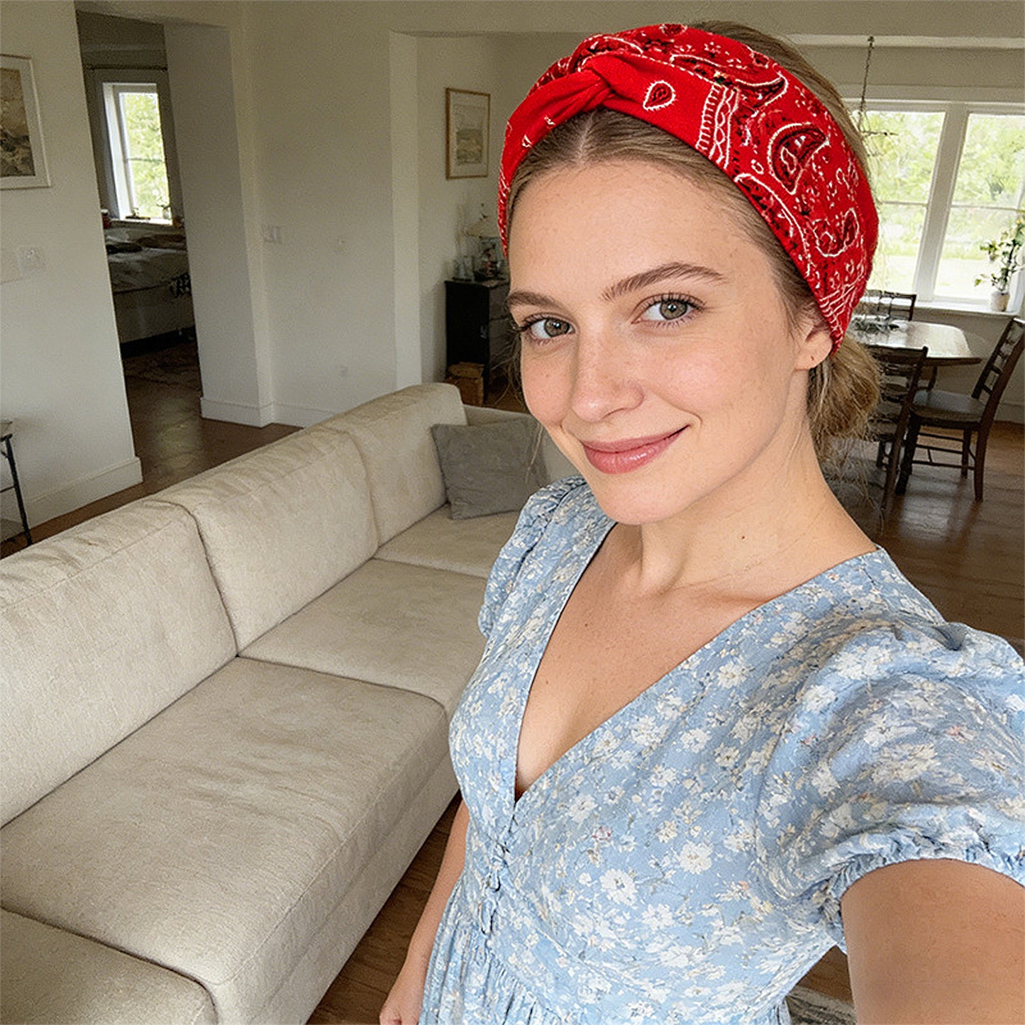Fashion Paisley Headbands Boho Style Moisture-Wicking Quick-Dry Elastic Sweat Hairband