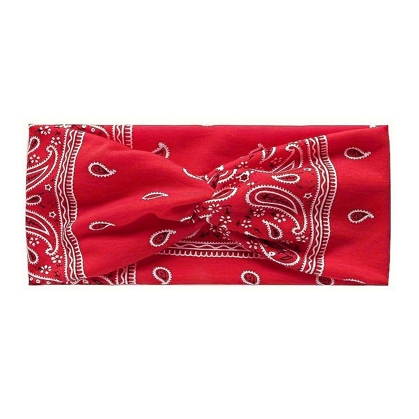 Fashion Paisley Headbands Boho Style Moisture-Wicking Quick-Dry Elastic Sweat Hairband