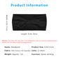 Fashion Bow Headbands Solid Color Moisture-Wicking Quick-Dry Elastic Sweat Hairbands