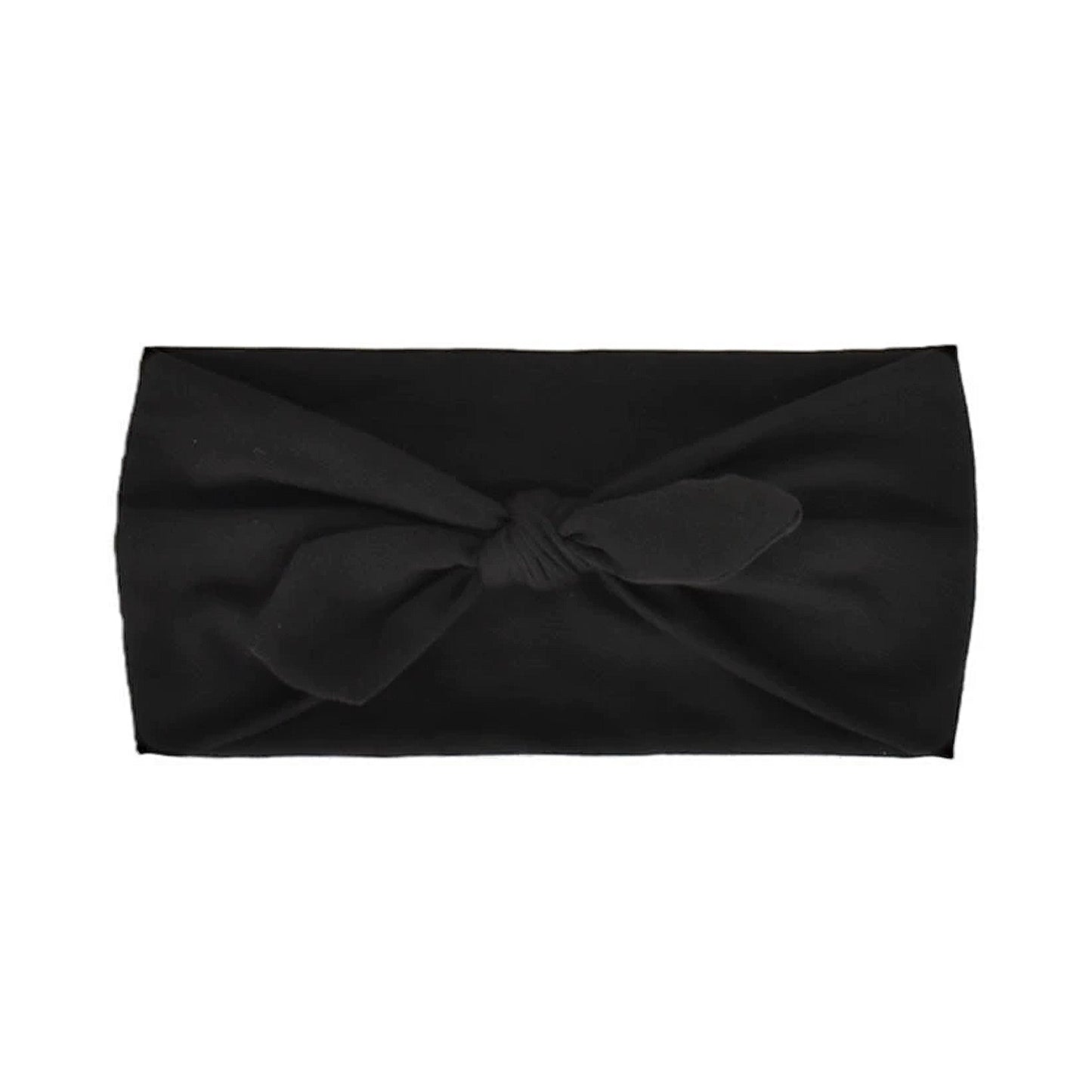 Fashion Bow Headbands Solid Color Moisture-Wicking Quick-Dry Elastic Sweat Hairbands