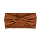 Fashion Bow Headbands Solid Color Moisture-Wicking Quick-Dry Elastic Sweat Hairbands
