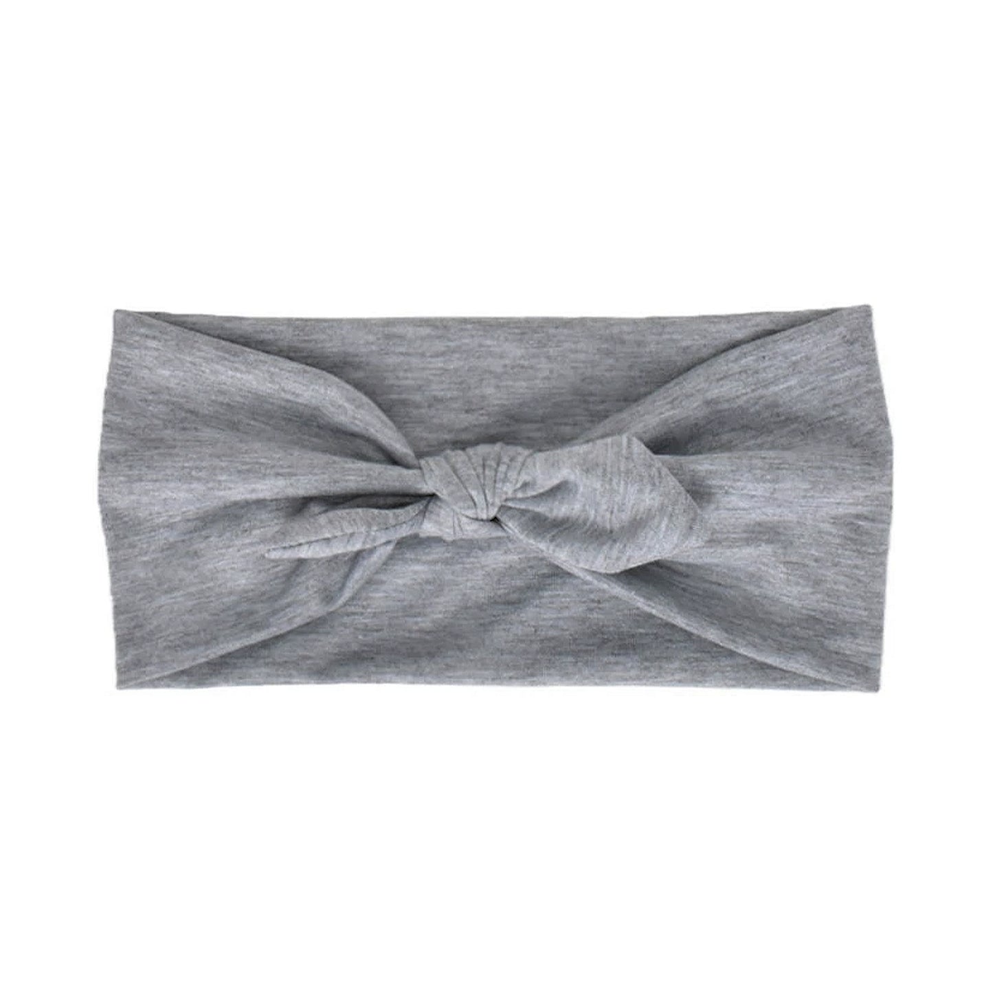 Fashion Bow Headbands Solid Color Moisture-Wicking Quick-Dry Elastic Sweat Hairbands