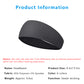 Smooth Soft Headbands, Moisture-Wicking Quick-Dry Comfy Sports Hairbands for Women and Men