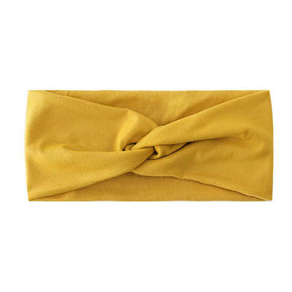 Fashion Headbands, Knoted Design, Soft Comfy Moisture-Wicking Sports Hairbands