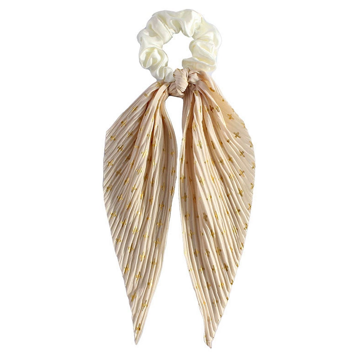 Elastic Hair Ties with Long Ribbon, Vintage Boho Hair Scrunchies for Women and Girls