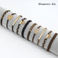 10PCs Hair Ties Bracelet for Women 5 Styles Soft Braided Boho Hair Bands Elastic Hair Accessories