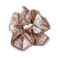 Retro Boho Oil Painting Hair Bands Ties Large Floral Scrunchies Elastic Hair Accessories for Women