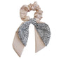 Fashion Elastic Hair Ties with Bows, Hair Scrunchies with Knotted Bow Ribbon for Women