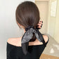 Fashion Elastic Hair Ties with Bows, Hair Scrunchies with Knotted Bow Ribbon for Women