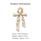 Knotted Bow Satin Hair Scrunchies Ties Elastic Hair Scarf Hair Bands Ponytail Holder for Women Girls