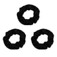 3 PCs Soft Satin Scrunchies Elastic Hair Tie Gentle Stretch Ponytail Holder for Women