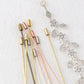Elegant Hat Pin Bendable 8 inch Long