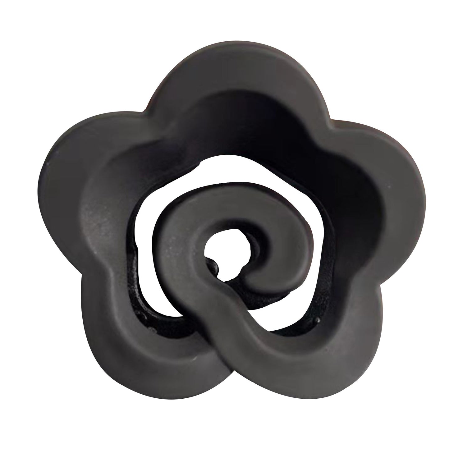 Flower Hair Claw Clip with Secure Grip and Smooth Finish