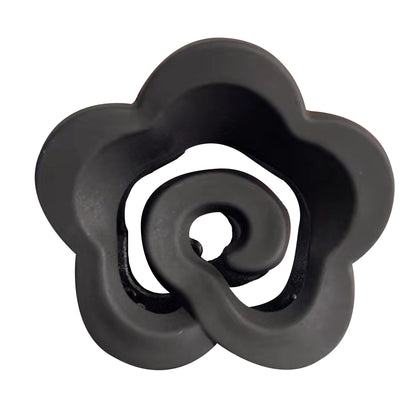 Flower Hair Claw Clip with Secure Grip and Smooth Finish